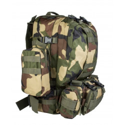Фото: “Рюкзак тактический с подсумками, woodland”