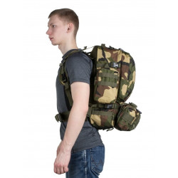 Фото: “Рюкзак тактический с подсумками, woodland”