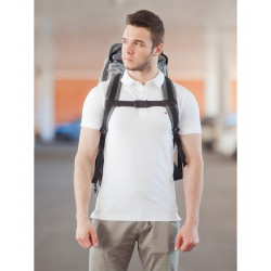 Фото: “Сумка-рюкзак с боковыми стропами 75л, серый”