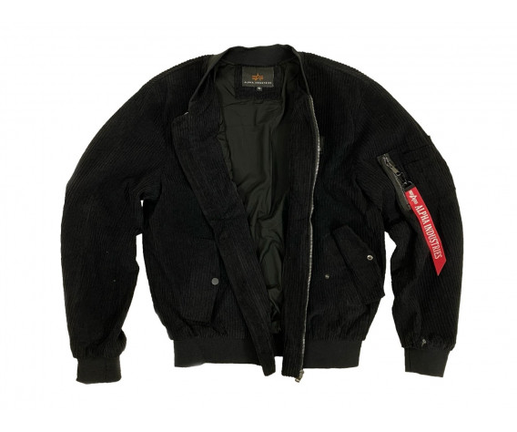 Фото: “Куртка Бомбер ALPHA INDUSTRIES черный демисезон”, купить в интернет магазине
