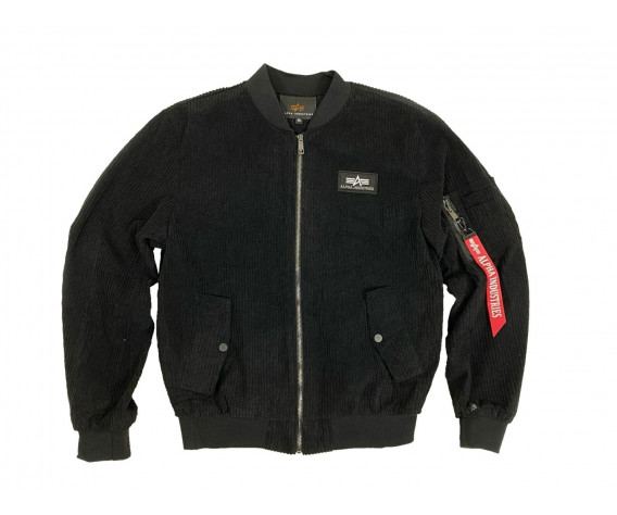 Фото: “Куртка Бомбер ALPHA INDUSTRIES черный демисезон”, купить в интернет магазине