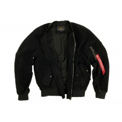 Фото: “Куртка Бомбер ALPHA INDUSTRIES черный демисезон”
