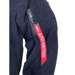 Фото: “Куртка Бомбер ALPHA INDUSTRIES черный демисезон”