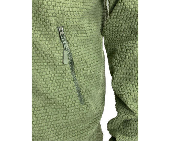 Фото: “Флисовая кофта ALPHA HOODIE oliva”, купить в интернет магазине