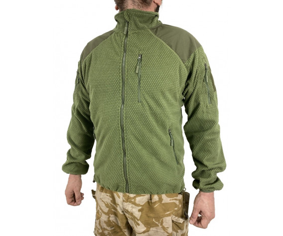 Фото: “Флисовая кофта ALPHA HOODIE oliva”, купить в интернет магазине