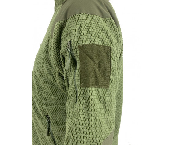 Фото: “Флисовая кофта ALPHA HOODIE oliva”, купить в интернет магазине