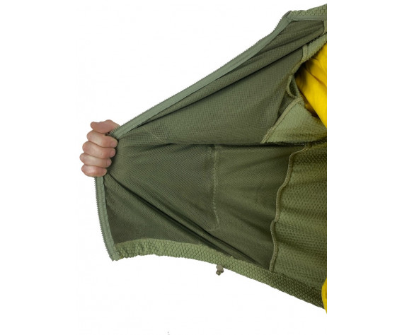 Фото: “Флисовая кофта ALPHA HOODIE oliva”, купить в интернет магазине