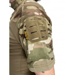 Фото: “Футболка S.ARCHON с молнией coolmax мультикам/бежевый”