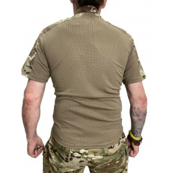 Фото: “Футболка S.ARCHON с молнией coolmax мультикам/бежевый”