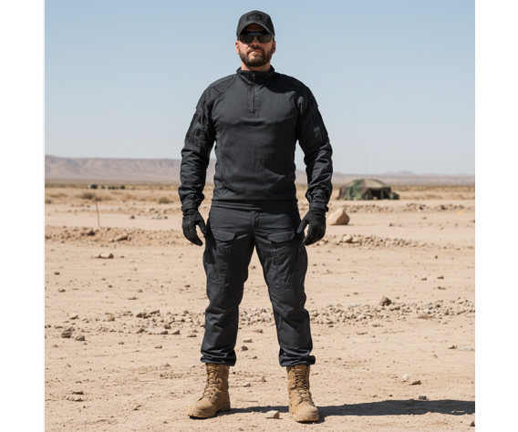 Фото: “Костюм с защитными подушками черный”, купить в интернет магазине