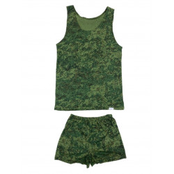 Фото: “Комплект майка/трусы цвет Зеленый пиксель”, купить в интернет магазине