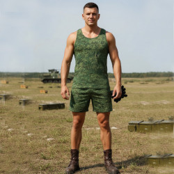 Фото: “Комплект майка/трусы цвет Зеленый пиксель”, купить в интернет магазине