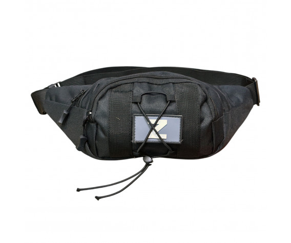 Фото: “Тактическая поясная сумка с шевроном Z (Черная)”, купить в интернет магазине