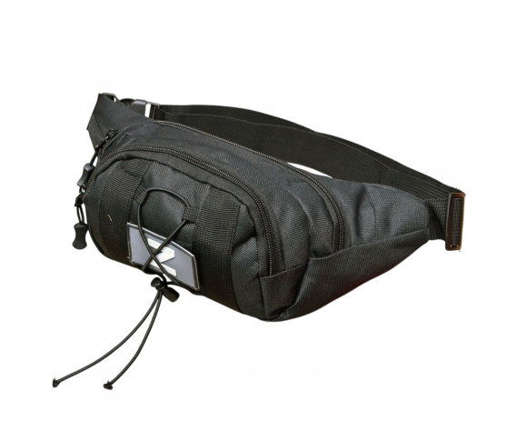 Фото: “Тактическая поясная сумка с шевроном Z (Черная)”, купить в интернет магазине