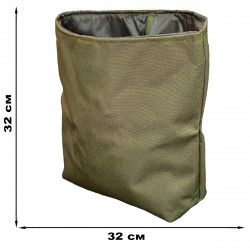 Фото: “Тактический подсумок для сброса магазинов – увеличенный 32х32см (Олива)”, купить в интернет магазине