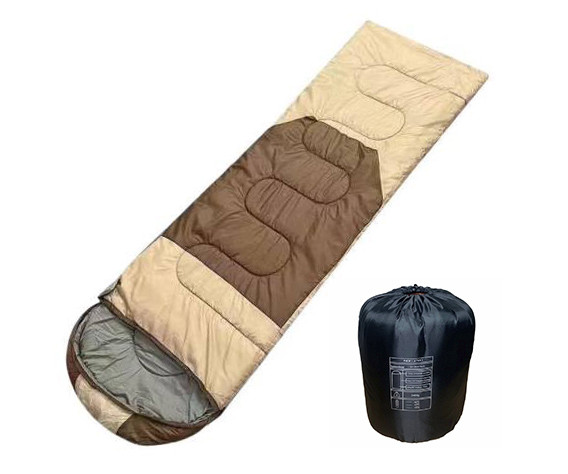 Фото: “Спальный тёплый мешок 2.4 кг (хаки+песок)”, купить в интернет магазине