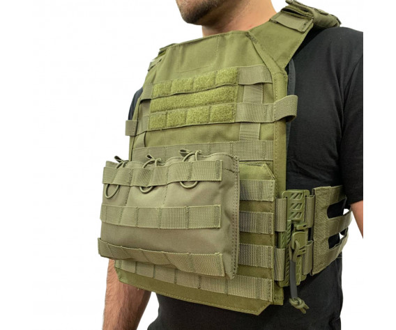 Фото: “Штурмовой подсумок 2.0 на 3 магазина (олива)”, купить в интернет магазине