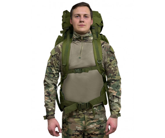 Фото: “Большой тактический рюкзак (хаки, 110 л)”, купить в интернет магазине