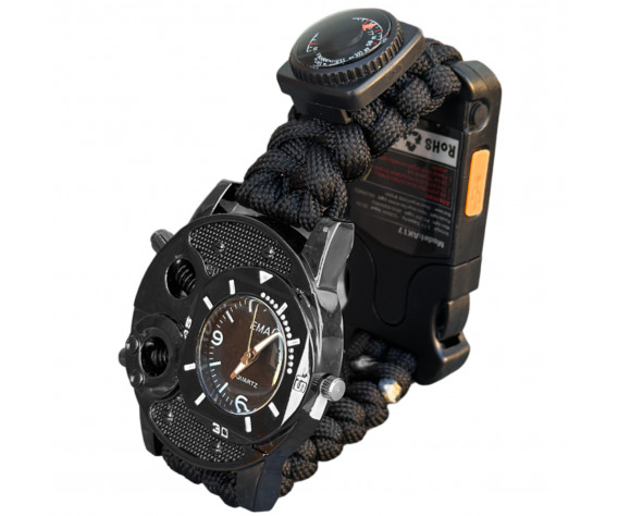 Фото: “Тактические часы для военных с паракордовым браслетом”, купить в интернет магазине