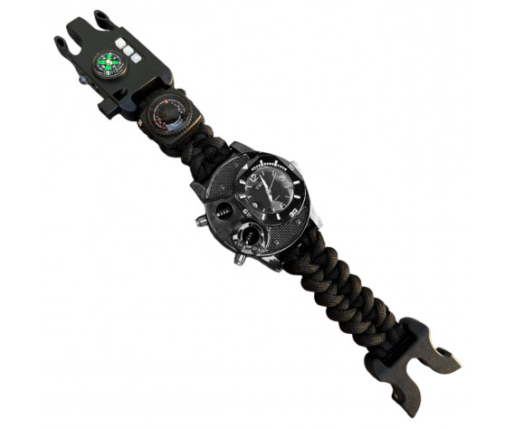 Фото: “Тактические часы для военных с паракордовым браслетом”, купить в интернет магазине