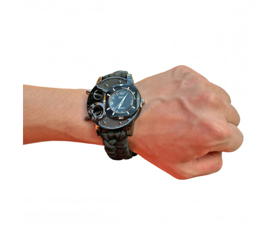 Фото: “Тактические часы для военных с паракордовым браслетом”, купить в интернет магазине