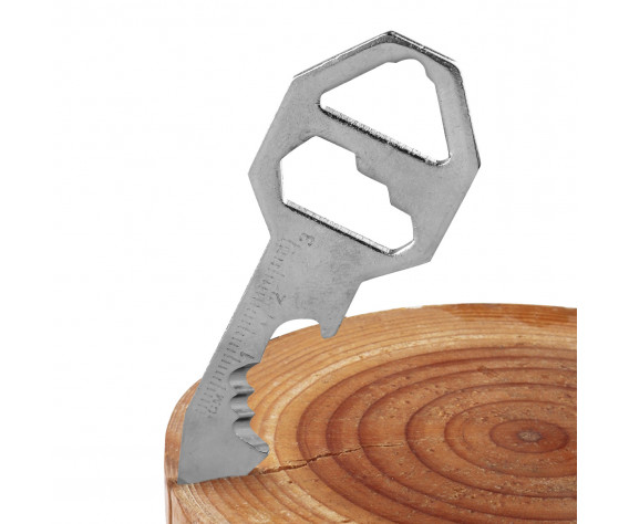 Фото: “Брелок-мультиинструмент 8-в-1 (серебристый)”, купить в интернет магазине