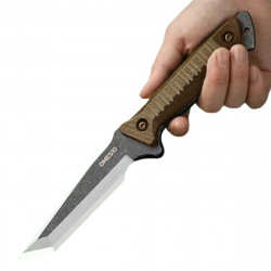 Фото: “Нож тактического назначения Omesio Tanto (клинок 110 мм, рукоять песок)”