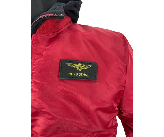 Фото: “Куртка MA-1 HOODED RED/RED L”, купить в интернет магазине