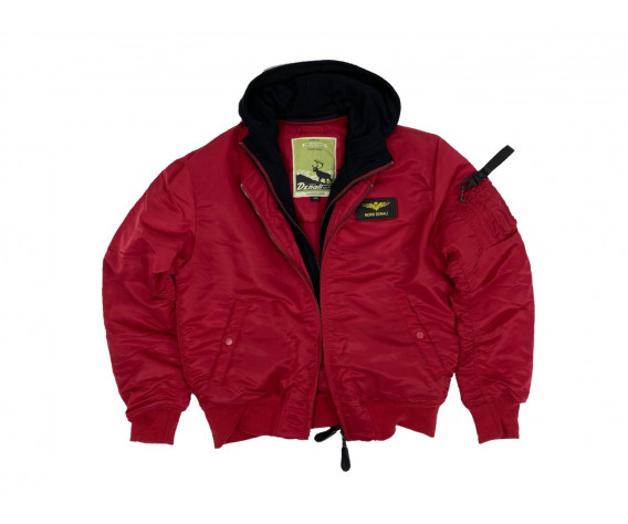 Фото: “Куртка MA-1 HOODED RED/RED L”, купить в интернет магазине