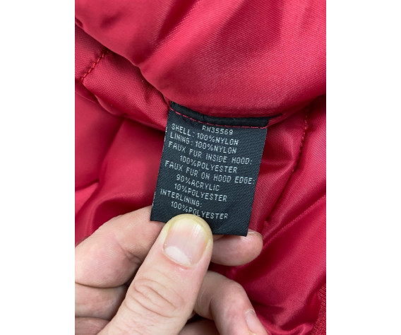 Фото: “Куртка MA-1 HOODED RED/RED L”, купить в интернет магазине