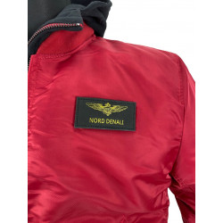 Фото: “Куртка MA-1 HOODED RED/RED L”