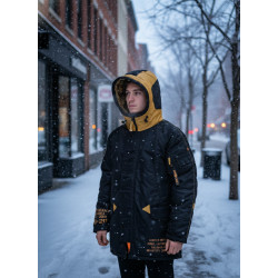 Фото: “Куртка N3B INSTRUCTOR BLACK/ORANGE XL”, купить в интернет магазине