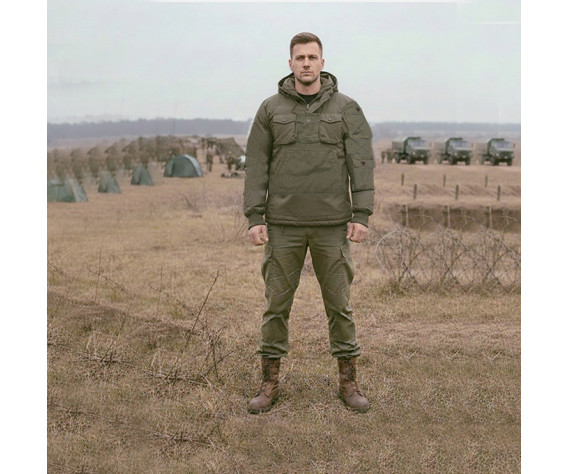 Фото: “Куртка анорак Armed Forces олива зима”, купить в интернет магазине