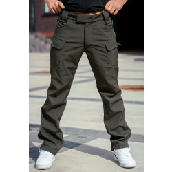Фото: “Брюки Urban Softshell Taiga Green | Army Stroll”