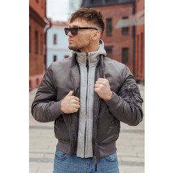 Фото: “Куртка бомбер D-tec SP-04 Grey | Army Stroll”