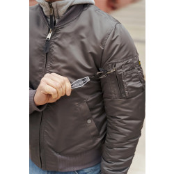 Фото: “Куртка бомбер D-tec SP-04 Grey | Army Stroll”