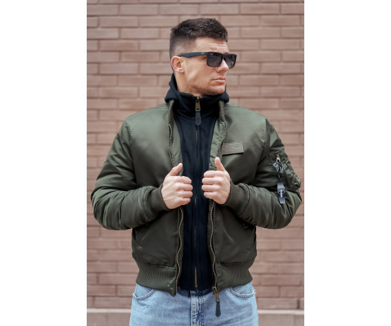 Фото: “Куртка бомбер D-tec SP-04 Olive | Army Stroll”, купить в интернет магазине