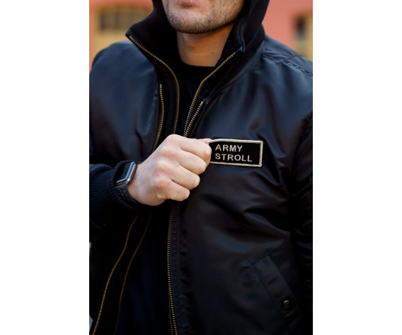 Фото: “Куртка бомбер D-tec SP-04 Black | Army Stroll”, купить в интернет магазине