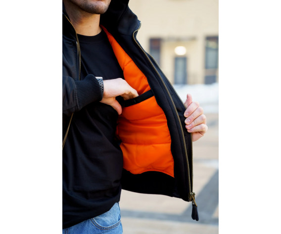 Фото: “Куртка бомбер D-tec SP-04 Black | Army Stroll”, купить в интернет магазине