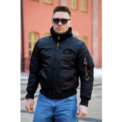 Фото: “Куртка бомбер D-tec SP-04 Black | Army Stroll”