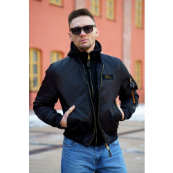 Фото: “Куртка бомбер D-tec SP-04 Black | Army Stroll”