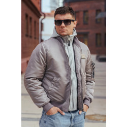 Фото: “Куртка бомбер D-tec SP-04 светло-серый | Army Stroll”