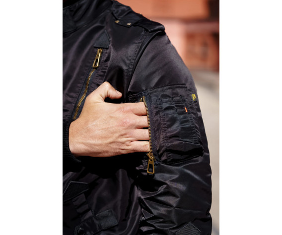 Фото: “Куртка бомбер PE-16 Black | Army Stroll”, купить в интернет магазине