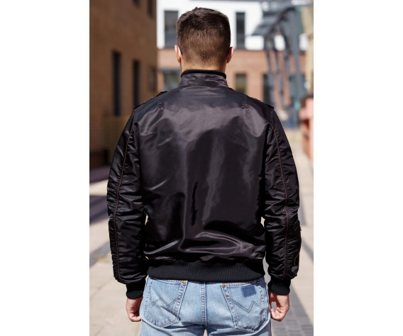 Фото: “Куртка бомбер PE-16 Black | Army Stroll”, купить в интернет магазине