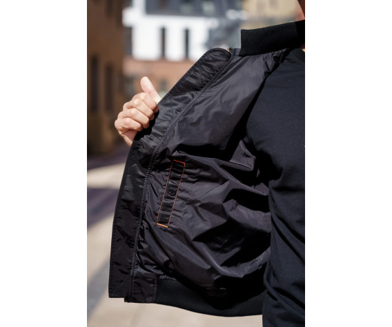 Фото: “Куртка бомбер PE-16 Black | Army Stroll”, купить в интернет магазине