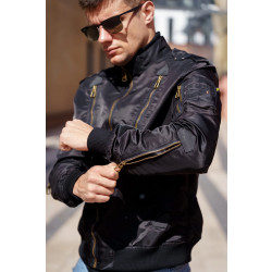 Фото: “Куртка бомбер PE-16 Black | Army Stroll”