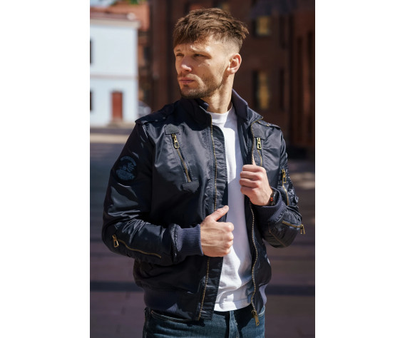 Фото: “Куртка бомбер PE-16 Navy | Army Stroll”, купить в интернет магазине