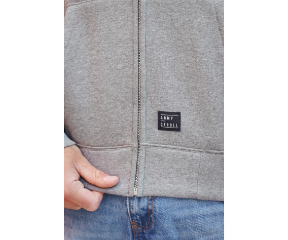 Фото: “Худи Reds Mixed Grey | Army Stroll”, купить в интернет магазине