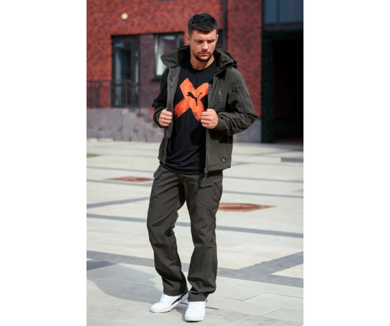 Фото: “Костюм Urban Softshell Taiga Green | Army Stroll”, купить в интернет магазине