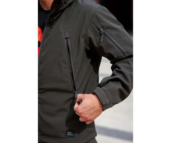 Фото: “Костюм Urban Softshell Taiga Green | Army Stroll”, купить в интернет магазине